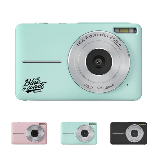 IdeaStage Promotions Portable Digital Camera Kids Beginner Compact Black